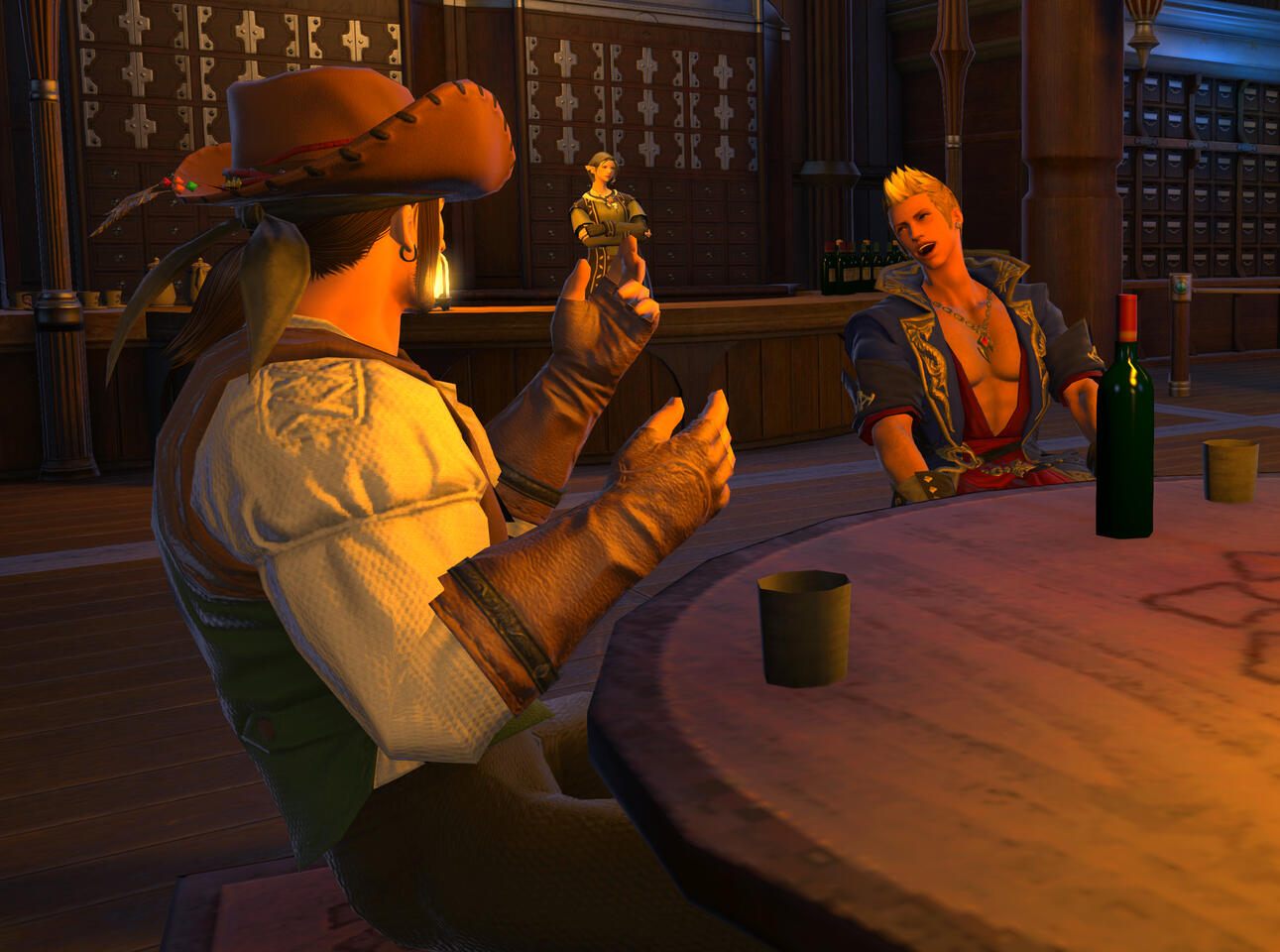 Deep In Their Cups At the Carline Canopy