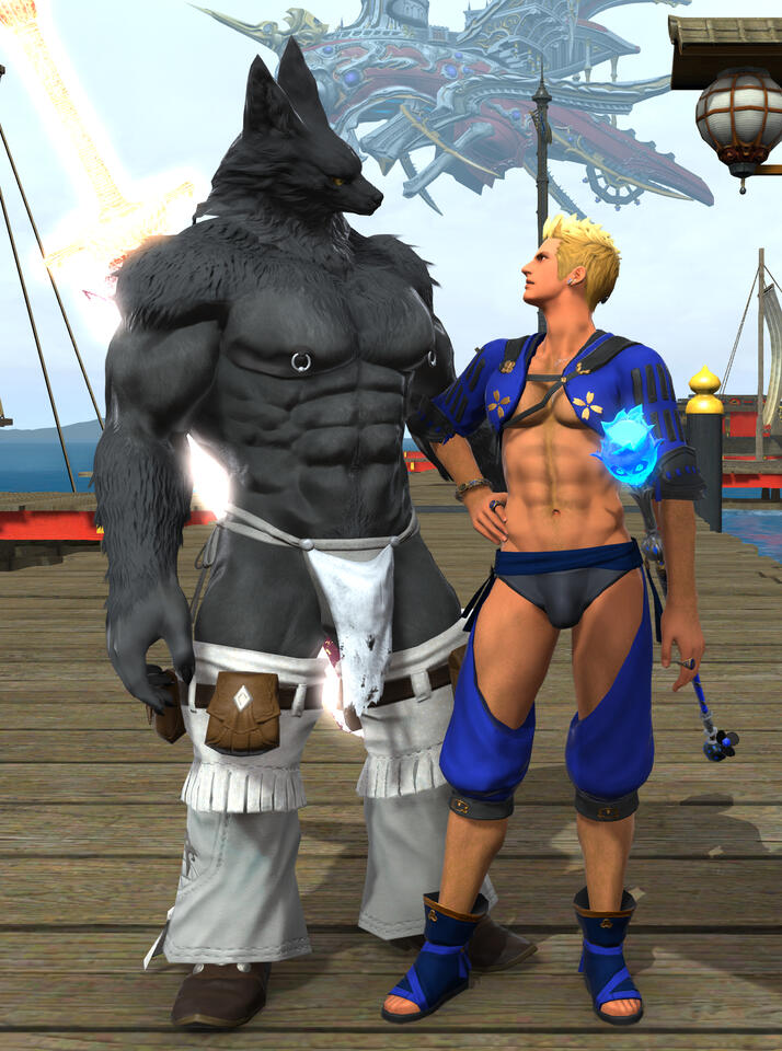 An Eorzean Lupin in Kugane