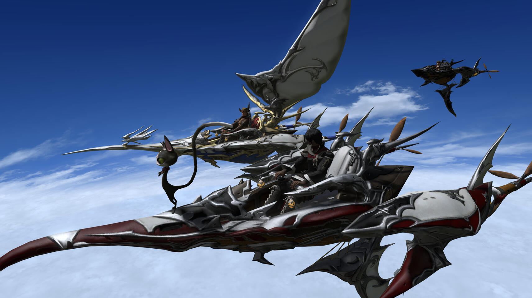 Soaring the Sea of Clouds with the Redbills