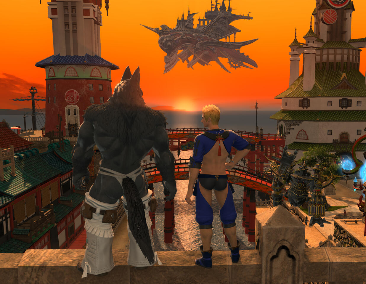 Kugane Sunset