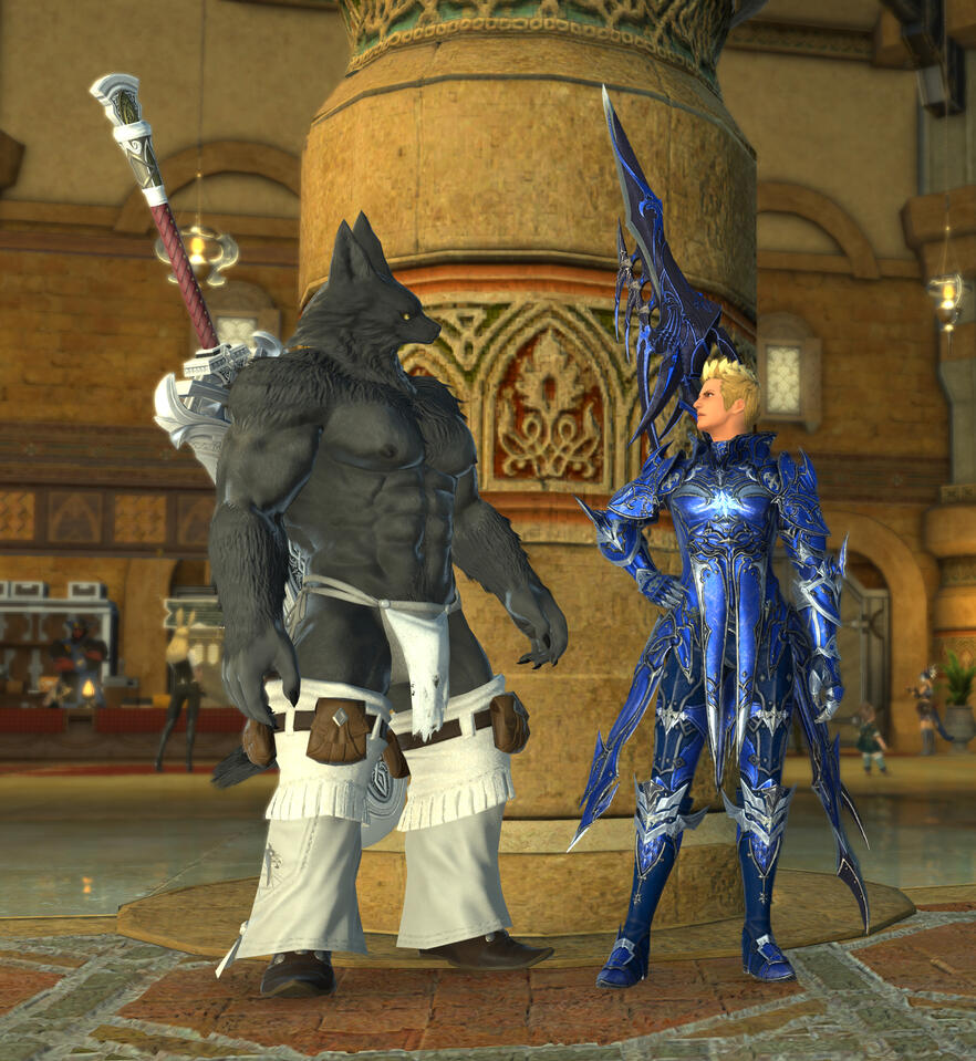 Alexander's Knight and Tiamat's Dragoon