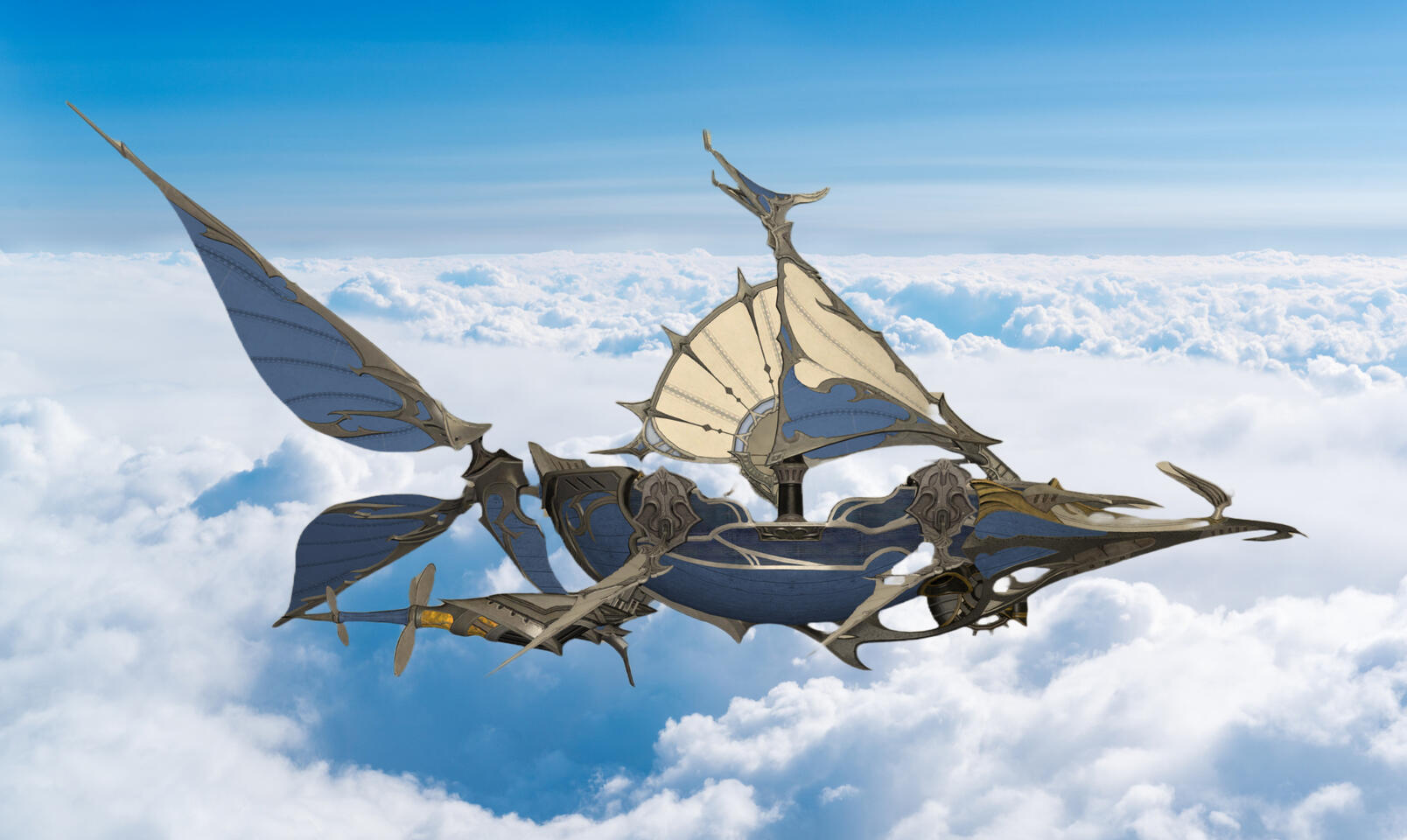 Sailing the Sea of Clouds in the Delphinus