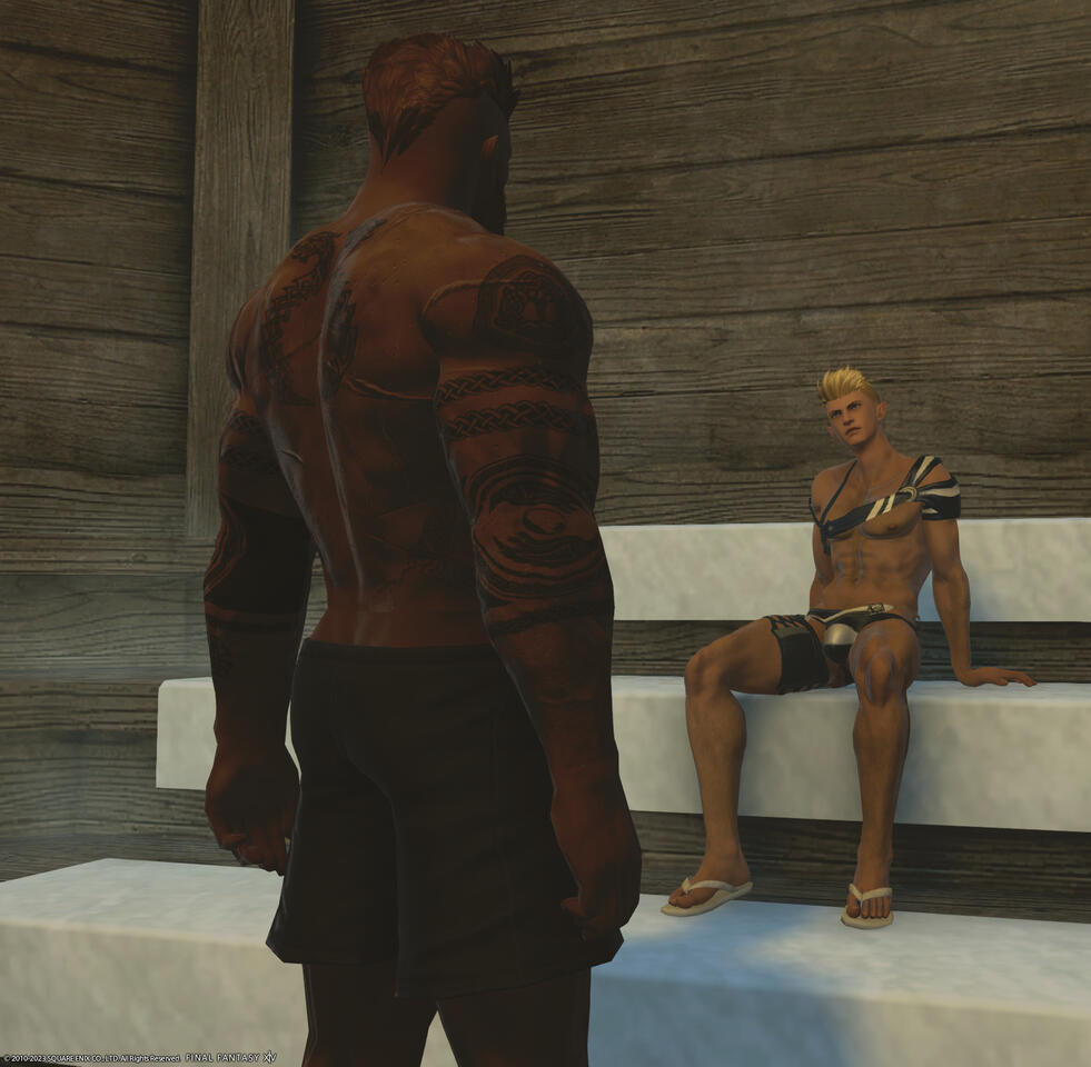 the best friendships start in the sauna