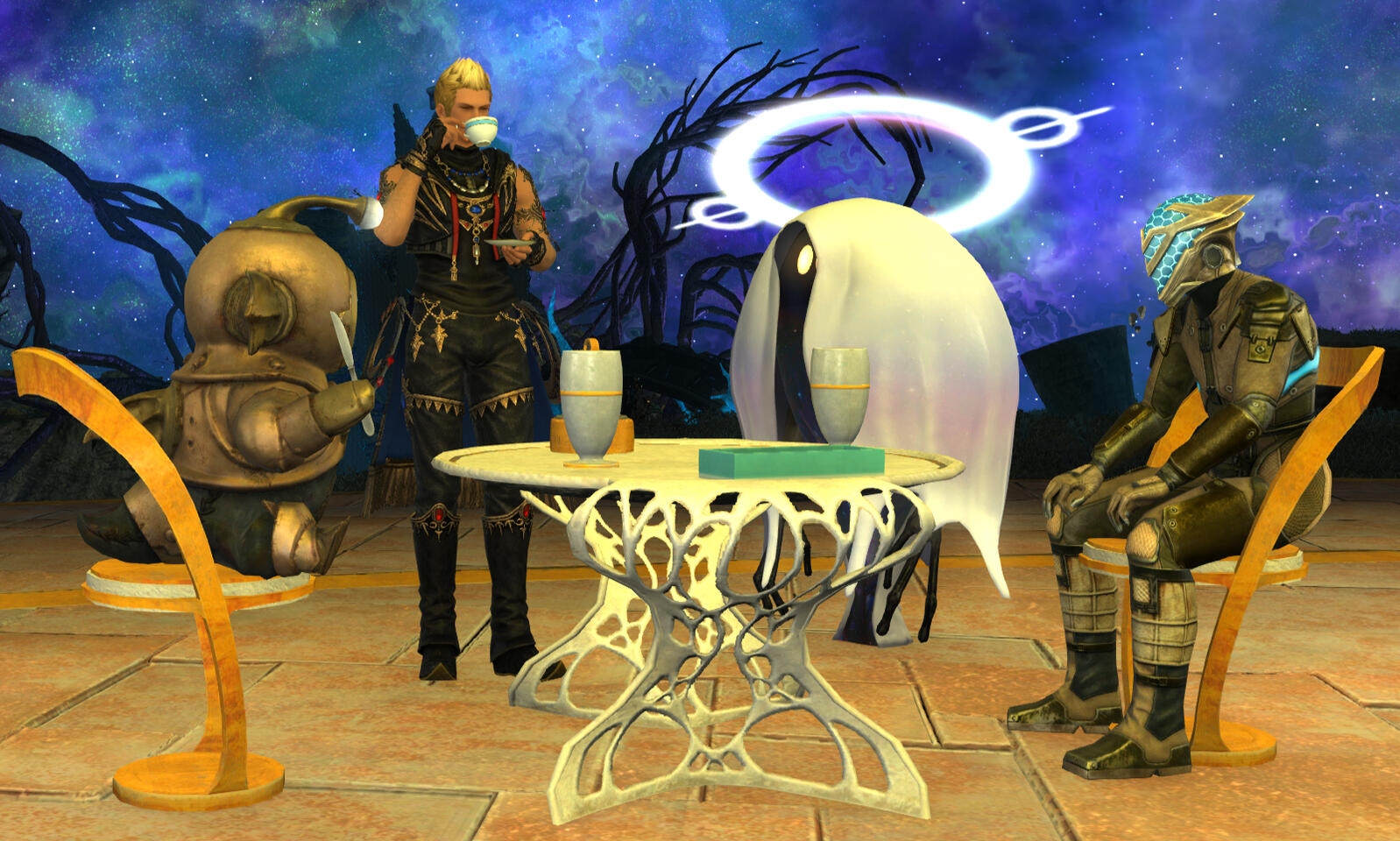 Tea Time at the Last Dregs