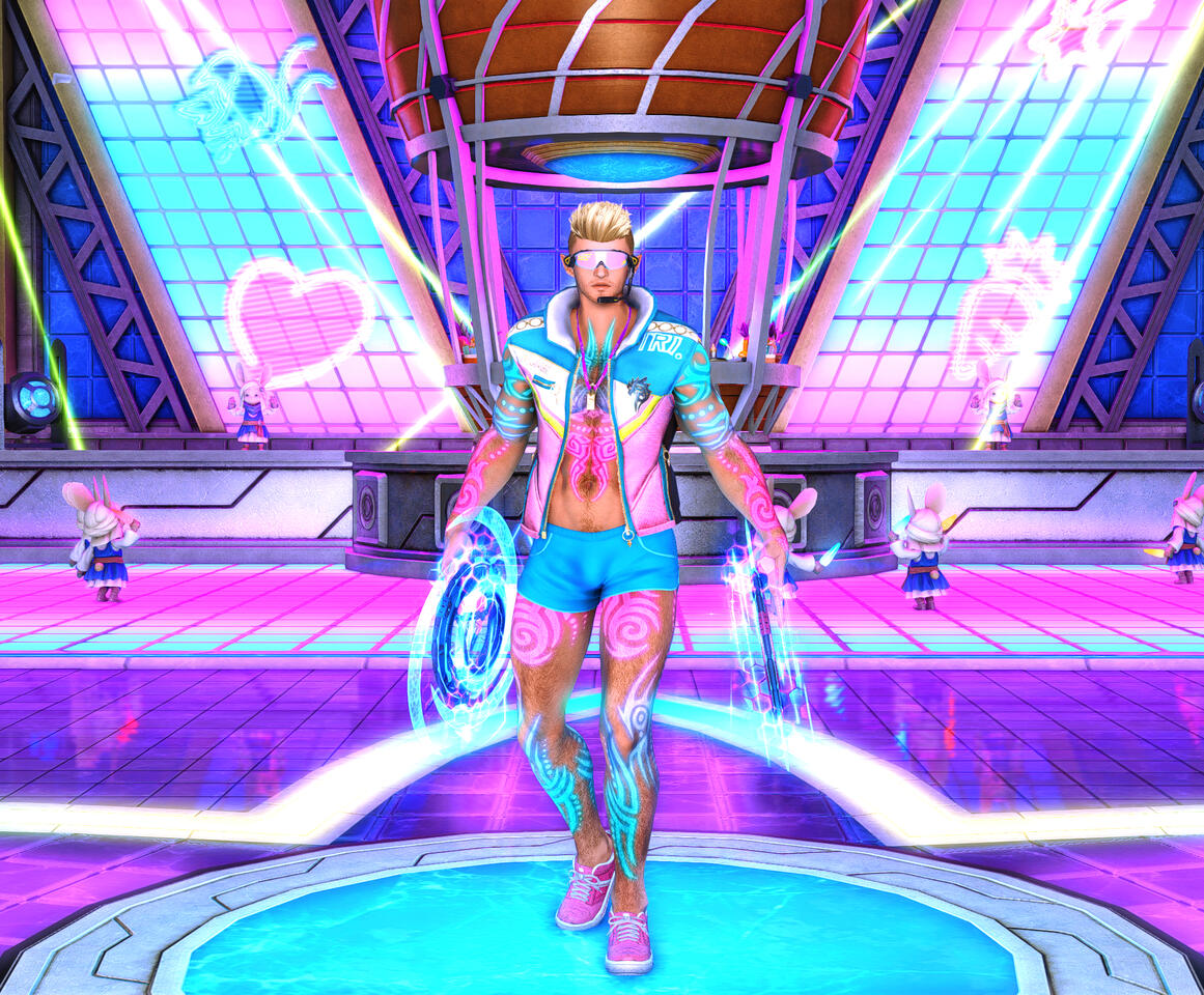 Synthwave on the Moon